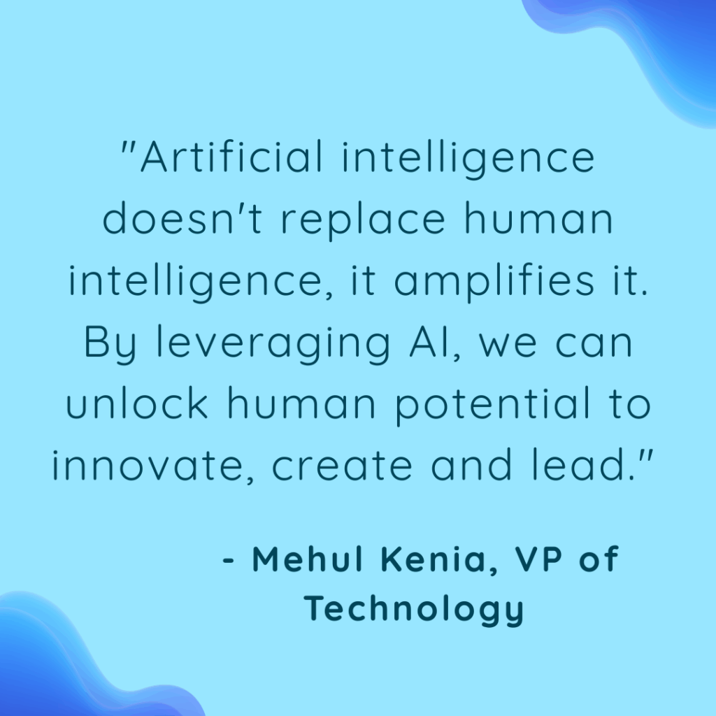 AI doesn't mean eliminating the work of people... Utilizing both can make your organization more efficient than ever before.