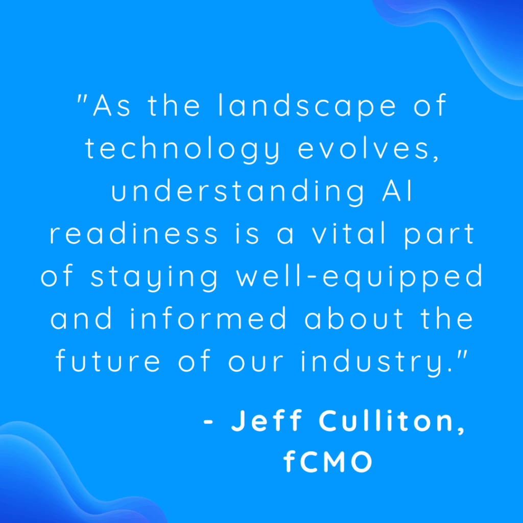 Quote from Jeff Culliton about the evolution of AI in the business landscape today.