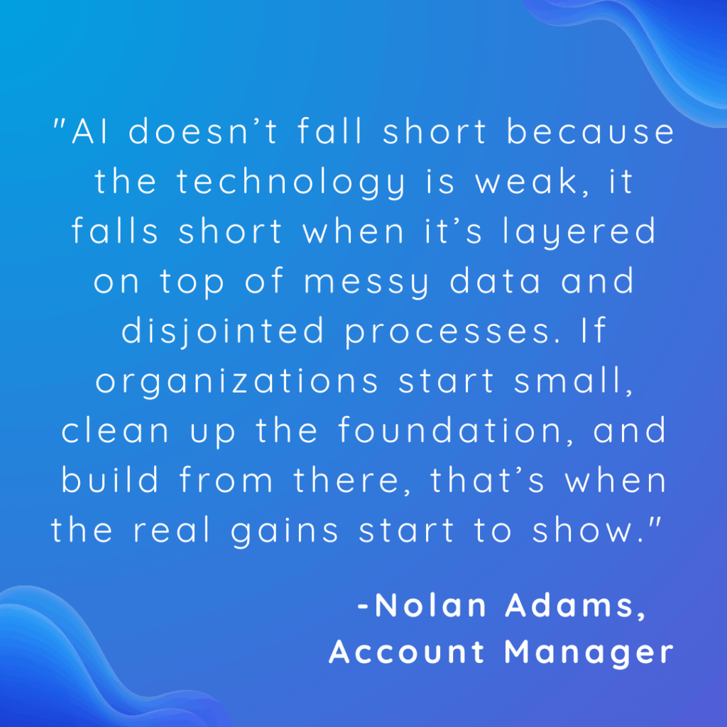 The key to success if balancing AI and technology with expert human touch